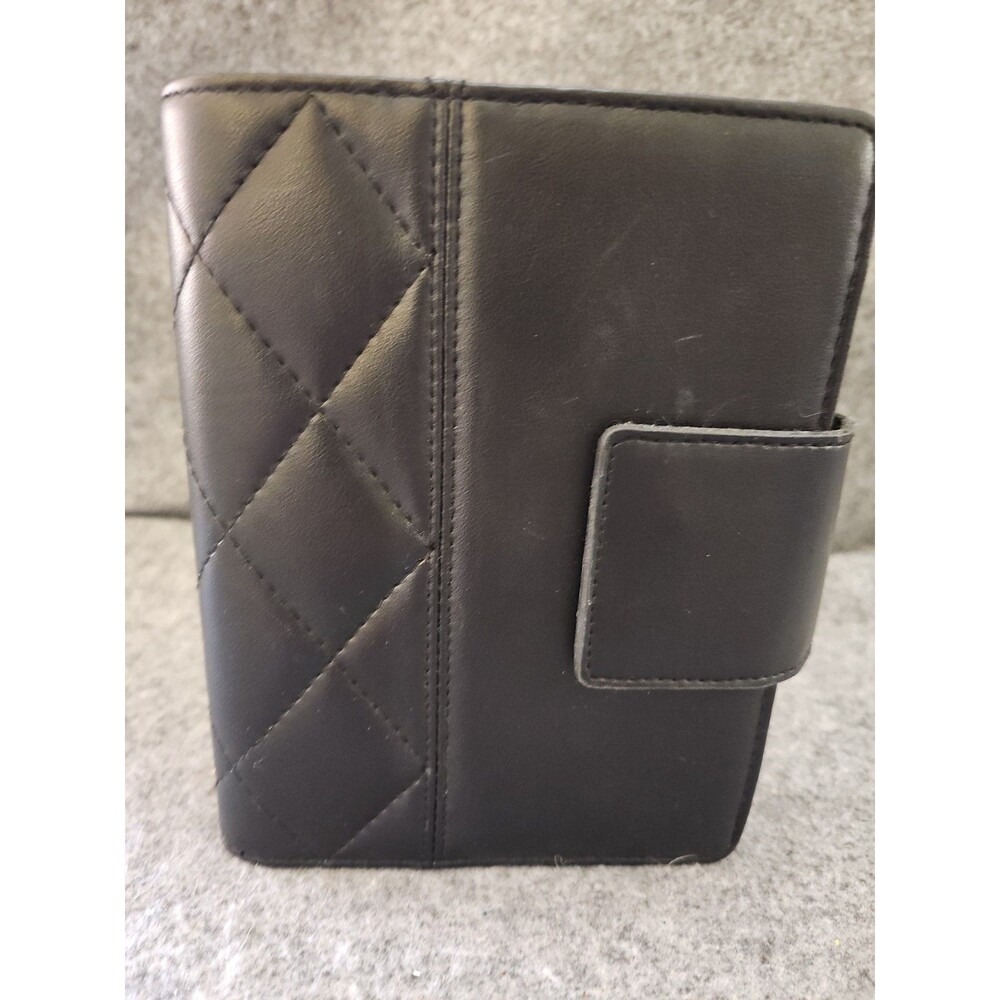 Franklin Covey Folio-Pad Black Classic Binder Organizer Agenda Planner Unused